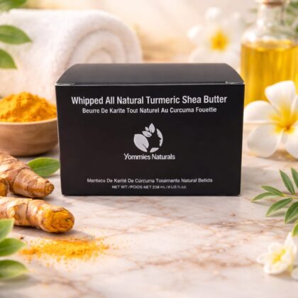 Whipped All Natural Turmeric Shea Butter